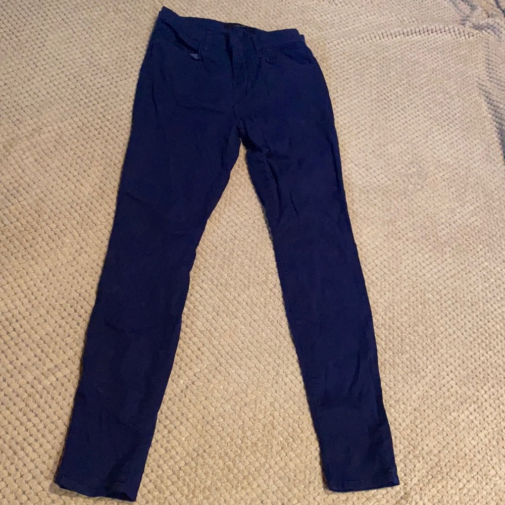 Blue stretch pant
